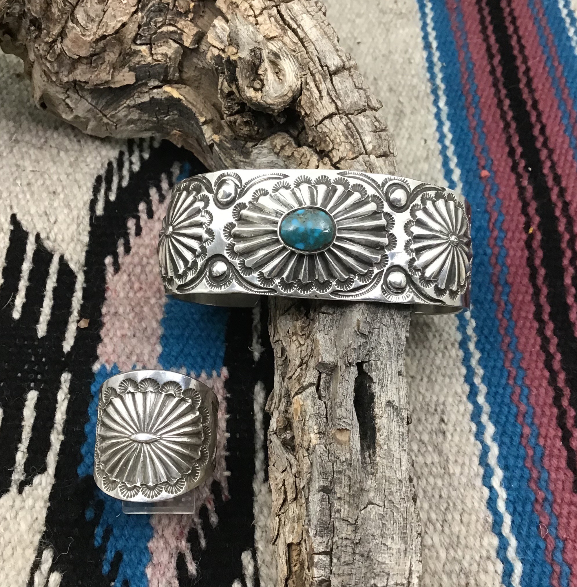 Hand Stamped Silver - Art Tafoya Studio